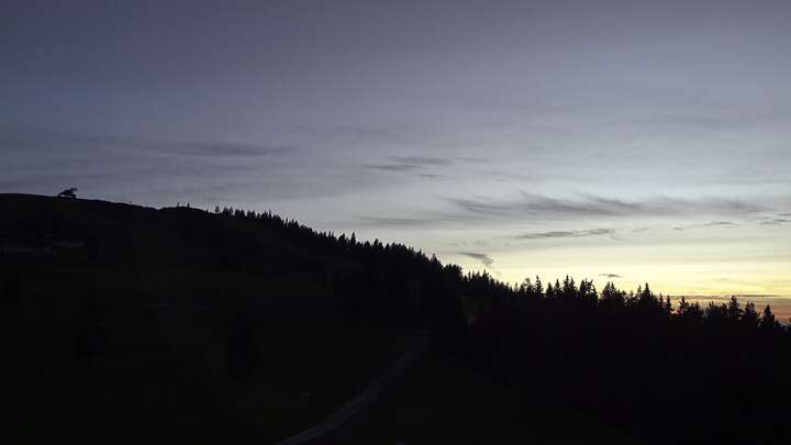 Flachau (Snow Space Salzburg) Upper Station Achterjet snow cam captured at 21 September 2026 at 7:30 pm GMT+2