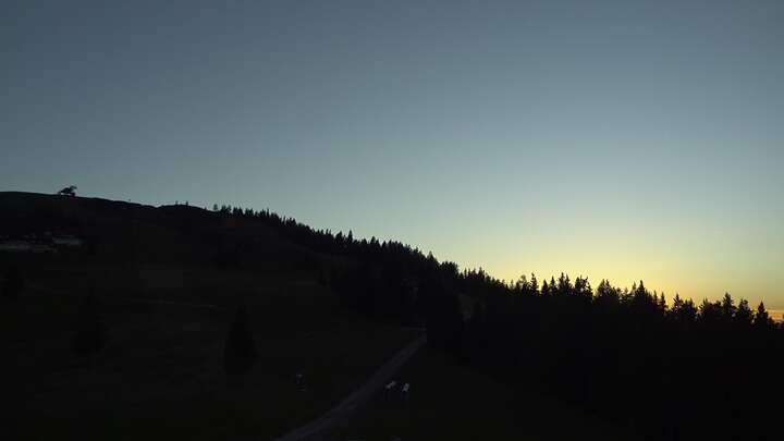 Flachau (Snow Space Salzburg) Upper Station Achterjet snow cam captured at 28 September 2026 at 7:03 pm GMT+2