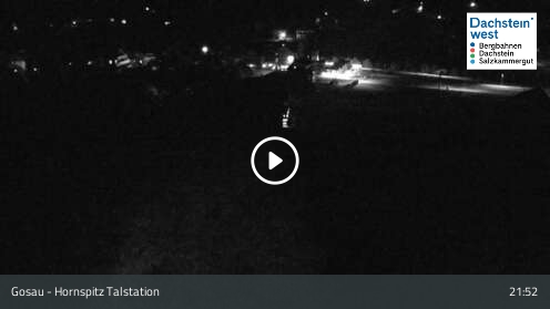 Gosau (Dachstein West) Dachstein West - Hornspitz Base Station snow cam captured at 12 September 2026 at 9:59 pm GMT+2