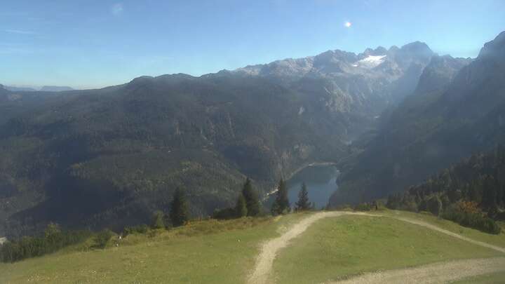 Gosau (Dachstein West) Dachstein West - Zwieselalm Upper Station snow cam captured at 29 September 2026 at 12:35 pm GMT+2