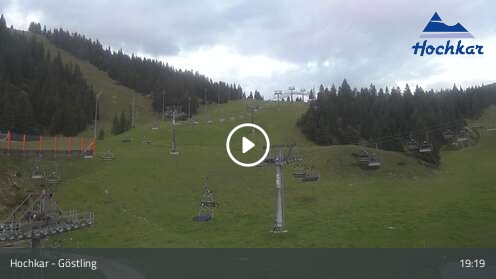 Göstling (Hochkar) Hochkar Tal snow cam captured at 12 September 2026 at 7:36 pm GMT+2