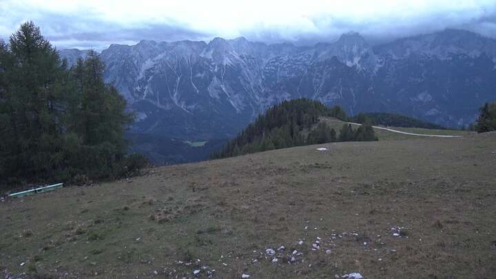 Hinterstoder Panoramalift Tal - Startplatz West snow cam captured at 21 September 2026 at 7:14 pm GMT+2