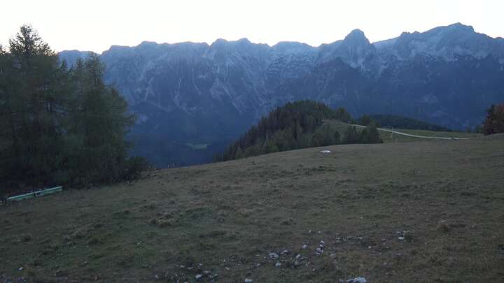 Hinterstoder Panoramalift Tal - Startplatz West snow cam captured at 28 September 2026 at 6:59 pm GMT+2