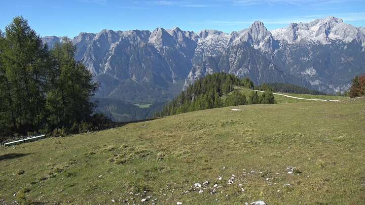 Hinterstoder Panoramalift Tal - Startplatz West snow cam captured at 29 September 2026 at 12:35 pm GMT+2