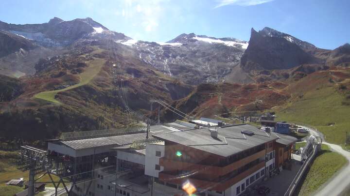 Hintertux (Zillertal) Sommerberg snow cam captured at 29 September 2026 at 12:35 pm GMT+2