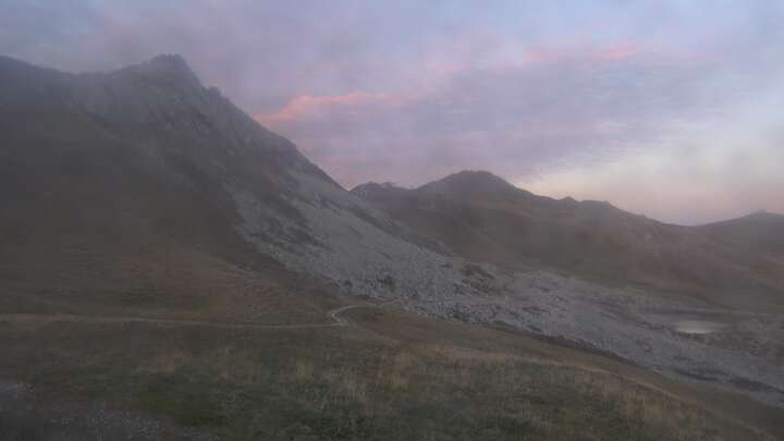 Hintertux (Zillertal) Rastkogel snow cam captured at 25 September 2026 at 7:19 pm GMT+2