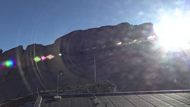 Hirschegg Ifenbahn Upper Station snow cam captured at 15 September 2026 at 6:07 pm GMT+2