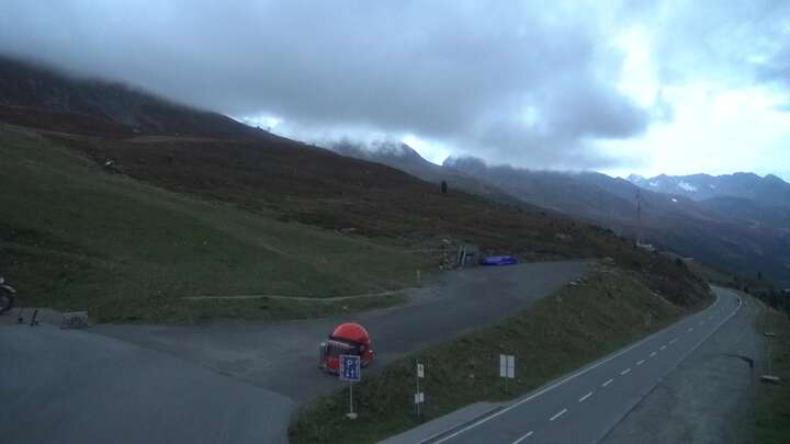 Hochgurgl (Ötztal) Top Mountain Crosspoint snow cam captured at 16 September 2026 at 7:41 pm GMT+2
