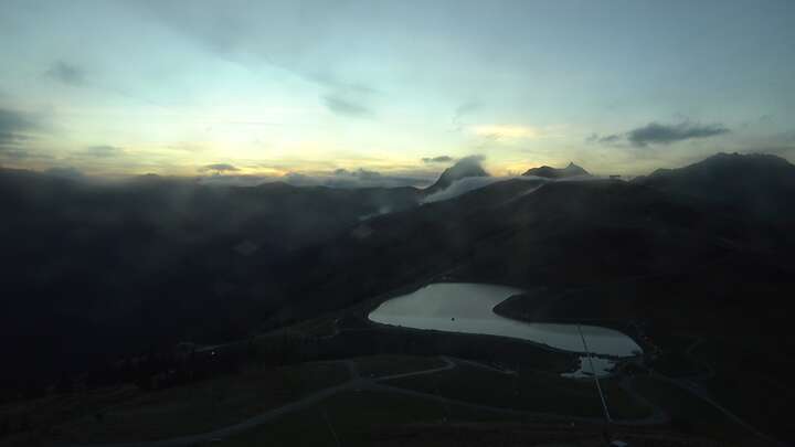 Hollersbach (Kitzbühel) Upper Station Panoramabahn snow cam captured at 17 September 2026 at 10:22 pm GMT+2