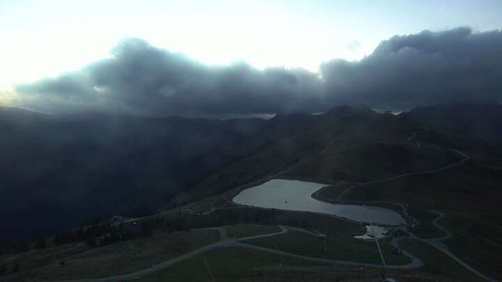 Hollersbach (Kitzbühel) Upper Station Panoramabahn snow cam captured at 21 September 2026 at 7:30 pm GMT+2