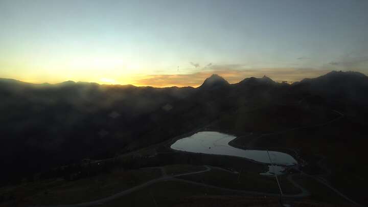 Hollersbach (Kitzbühel) Upper Station Panoramabahn snow cam captured at 26 September 2026 at 7:18 pm GMT+2