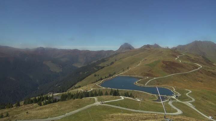 Hollersbach (Kitzbühel) Upper Station Panoramabahn snow cam captured at 29 September 2026 at 12:35 pm GMT+2