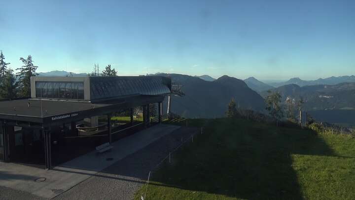 Hopfgarten im Brixental (SkiWelt) Kleine Salve - Salvistabahn snow cam captured at 15 September 2026 at 6:07 pm GMT+2