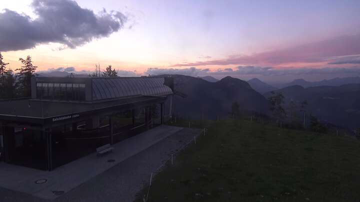 Hopfgarten im Brixental (SkiWelt) Kleine Salve - Salvistabahn snow cam captured at 21 September 2026 at 7:30 pm GMT+2