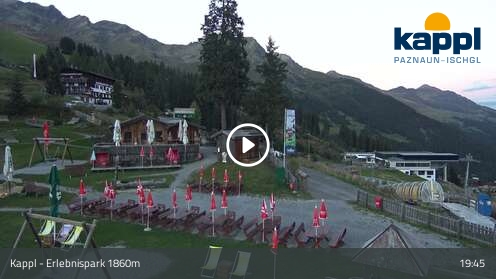 Kappl (Paznaun) Erlebnispark snow cam captured at 12 September 2026 at 7:52 pm GMT+2