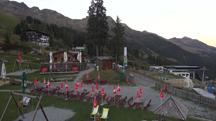 Kappl (Paznaun) Erlebnispark snow cam captured at 27 September 2026 at 7:22 pm GMT+2