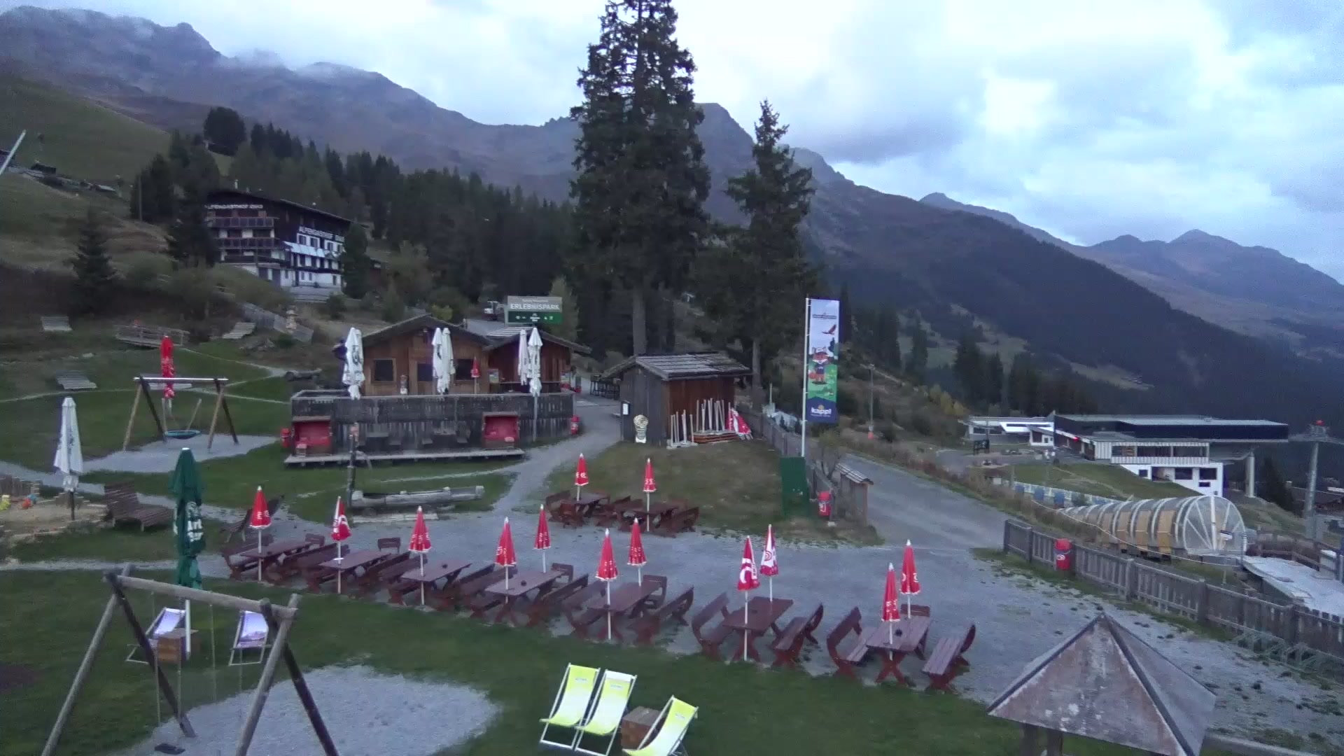 Kappl (Paznaun) Erlebnispark snow cam captured at 3 October 2026 at 7:17 pm GMT+2