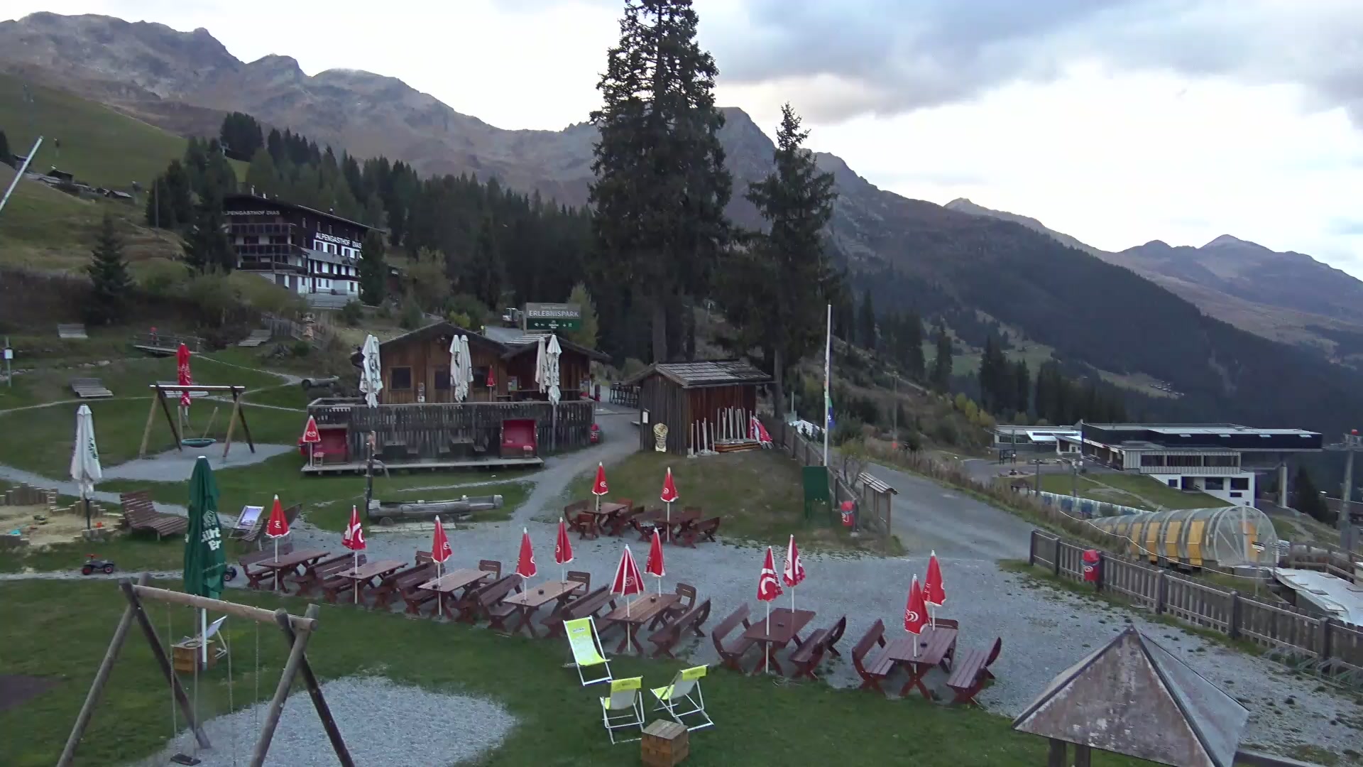 Kappl (Paznaun) Erlebnispark snow cam captured at 4 October 2026 at 6:36 pm GMT+2