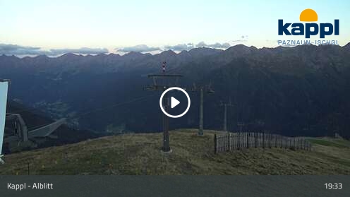 Kappl (Paznaun) Alblitt snow cam captured at 12 September 2026 at 7:52 pm GMT+2