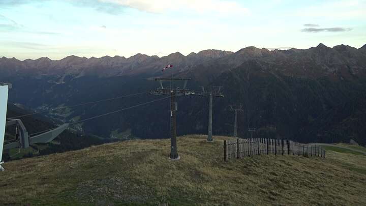 Kappl (Paznaun) Alblitt snow cam captured at 23 September 2026 at 7:21 pm GMT+2