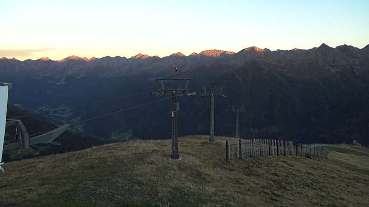 Kappl (Paznaun) Alblitt snow cam captured at 25 September 2026 at 7:19 pm GMT+2