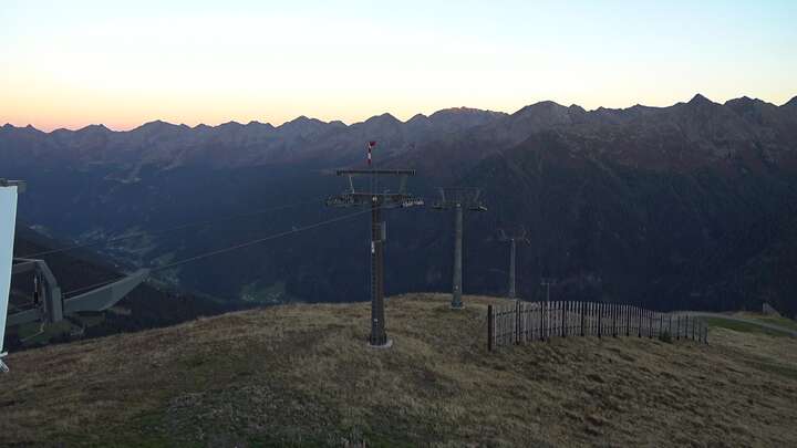 Kappl (Paznaun) Alblitt snow cam captured at 27 September 2026 at 7:22 pm GMT+2