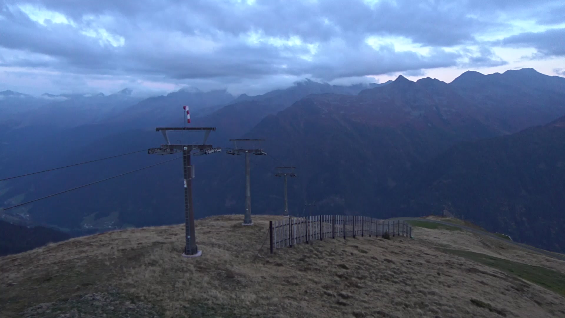 Kappl (Paznaun) Alblitt snow cam captured at 3 October 2026 at 7:04 pm GMT+2