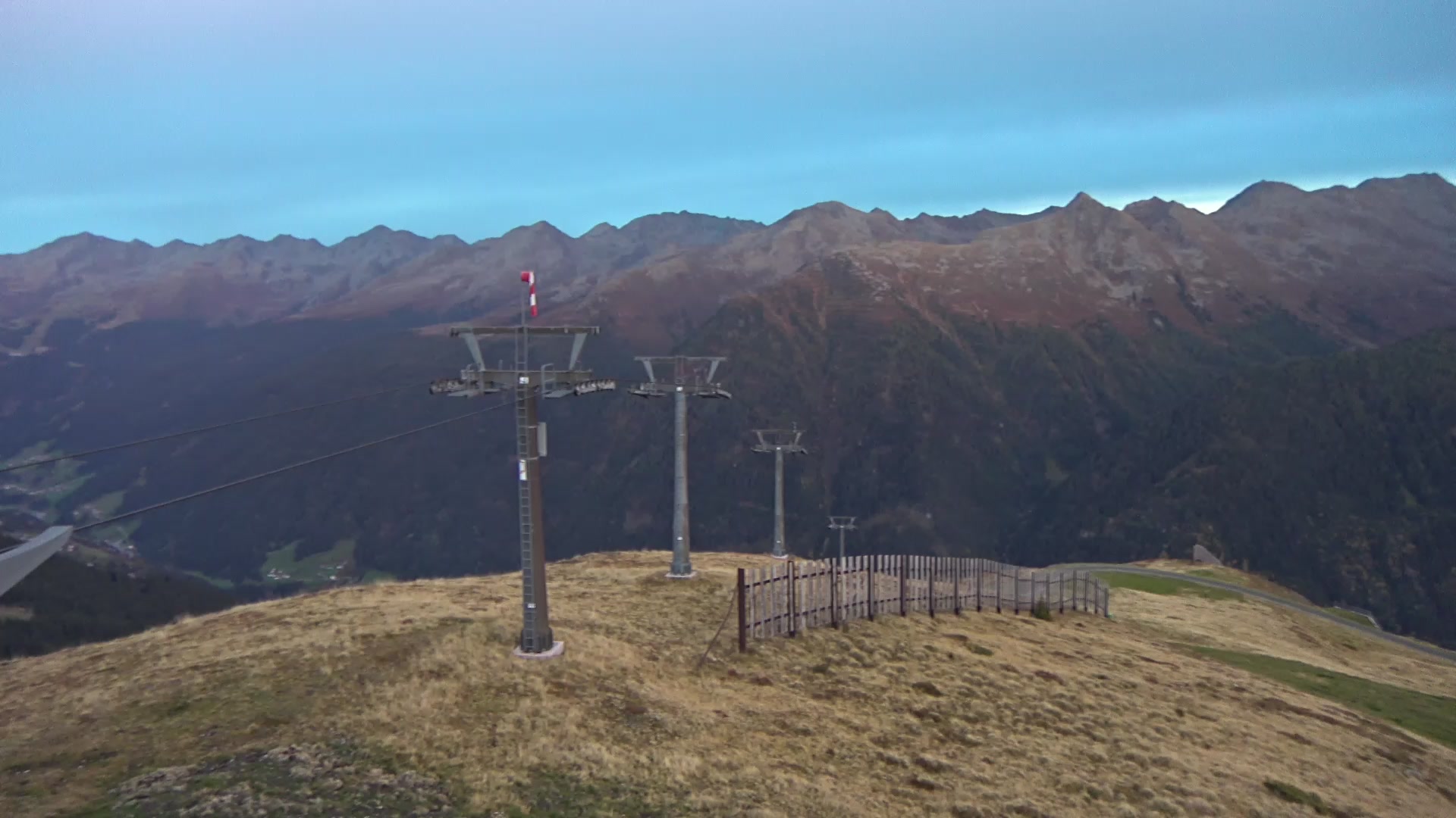 Kappl (Paznaun) Alblitt snow cam captured at 5 October 2026 at 7:00 pm GMT+2