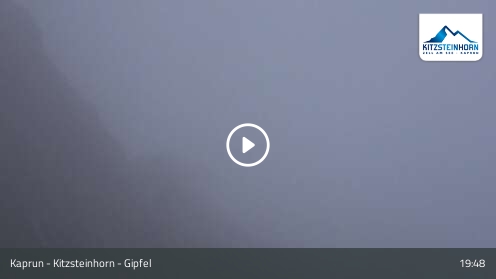 Kaprun (Kitzsteinhorn) Gipfel snow cam captured at 12 September 2026 at 7:53 pm GMT+2