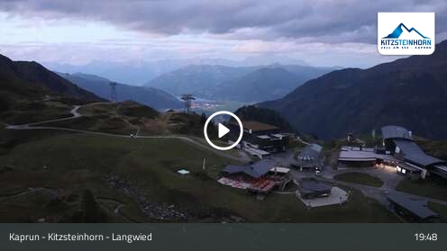 Kaprun (Kitzsteinhorn) Langwiedboden snow cam captured at 12 September 2026 at 7:53 pm GMT+2