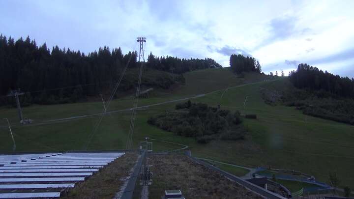 Kaprun (Kitzsteinhorn) Upper Station Maiskogelbahn snow cam captured at 20 September 2026 at 7:31 pm GMT+2