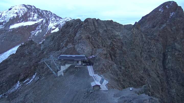 Kaunertal Karlesjochbahn snow cam captured at 20 September 2026 at 7:47 pm GMT+2