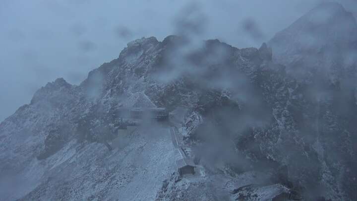 Kaunertal Karlesjochbahn snow cam captured at 24 September 2026 at 7:19 pm GMT+2