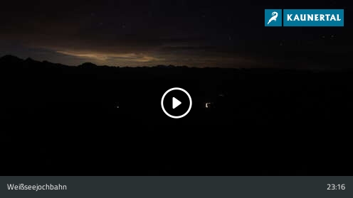 Kaunertal Weißseejochbahn snow cam captured at 12 September 2026 at 11:36 pm GMT+2