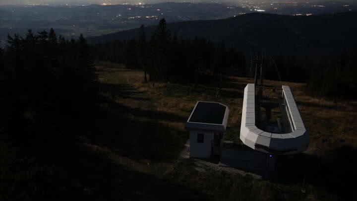 Klaffer am Hochficht (Hochficht Böhmerwald) Hochficht Upper Station snow cam captured at 22 September 2026 at 11:07 pm GMT+2