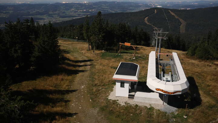 Klaffer am Hochficht (Hochficht Böhmerwald) Hochficht Upper Station snow cam captured at 27 September 2026 at 11:53 pm GMT+2