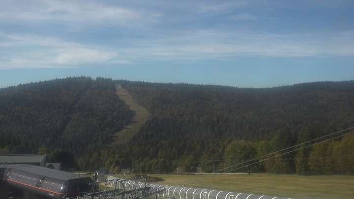 Klaffer am Hochficht (Hochficht Böhmerwald) Reischlberg Mid Station snow cam captured at 29 September 2026 at 12:35 pm GMT+2