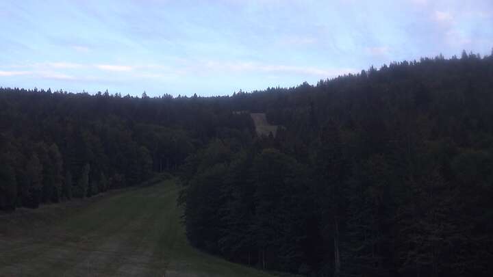 Klaffer am Hochficht (Hochficht Böhmerwald) Skiarena Hochficht snow cam captured at 21 September 2026 at 6:59 pm GMT+2