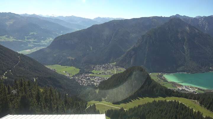 Maurach (Achensee) Rofan - Seilbahn Upper Station snow cam captured at 23 September 2026 at 1:29 pm GMT+2