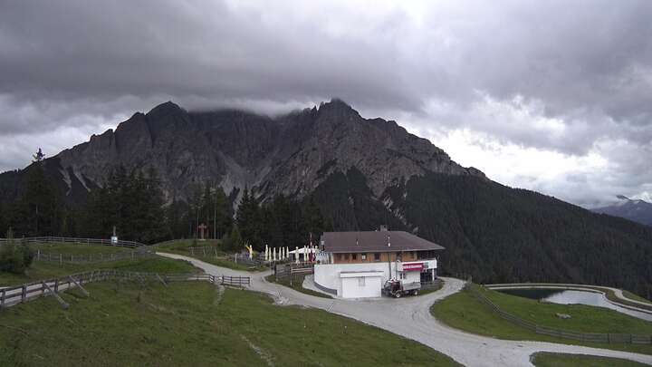 Mieders (Stubai) Koppeneck snow cam captured at 14 September 2026 at 7:29 pm GMT+2