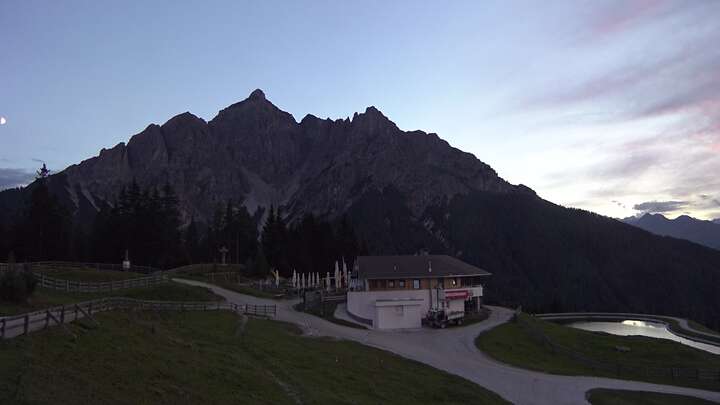 Mieders (Stubai) Koppeneck snow cam captured at 19 September 2026 at 7:35 pm GMT+2