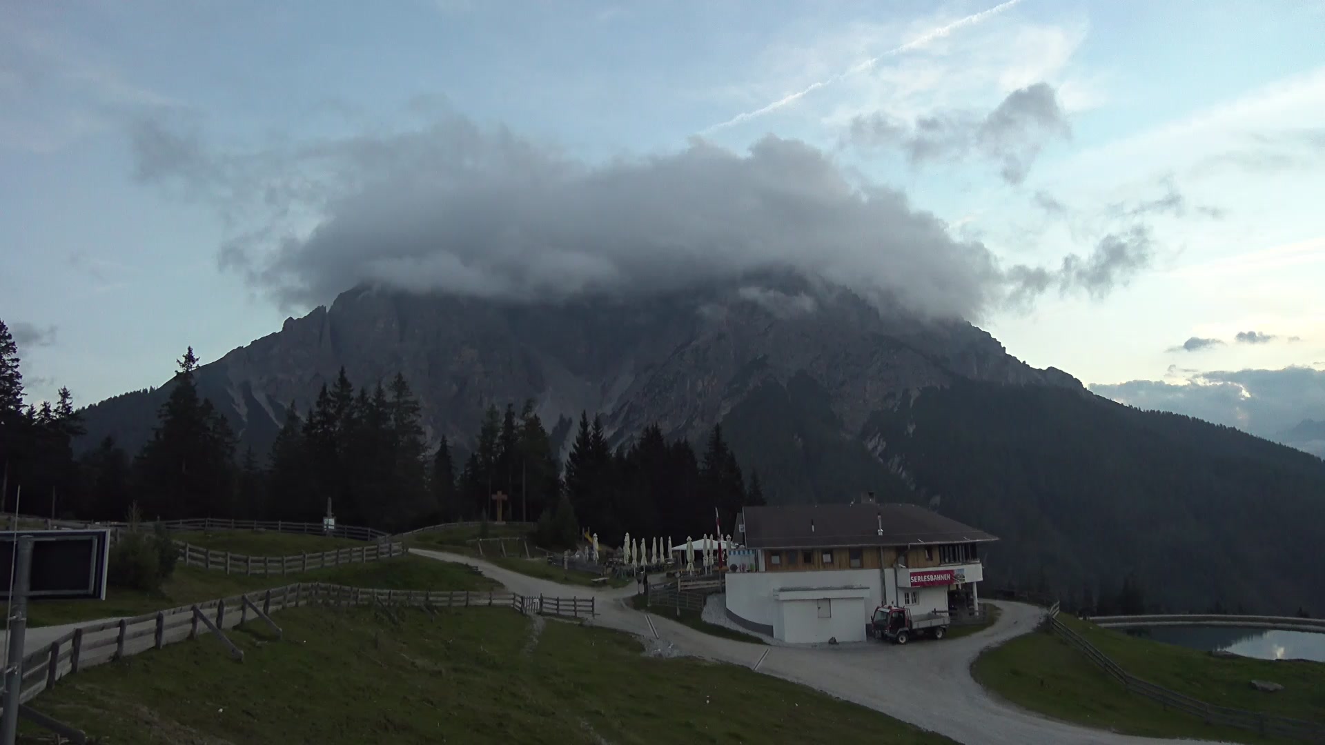 Mieders (Stubai) Koppeneck snow cam captured at 4 October 2026 at 6:43 pm GMT+2