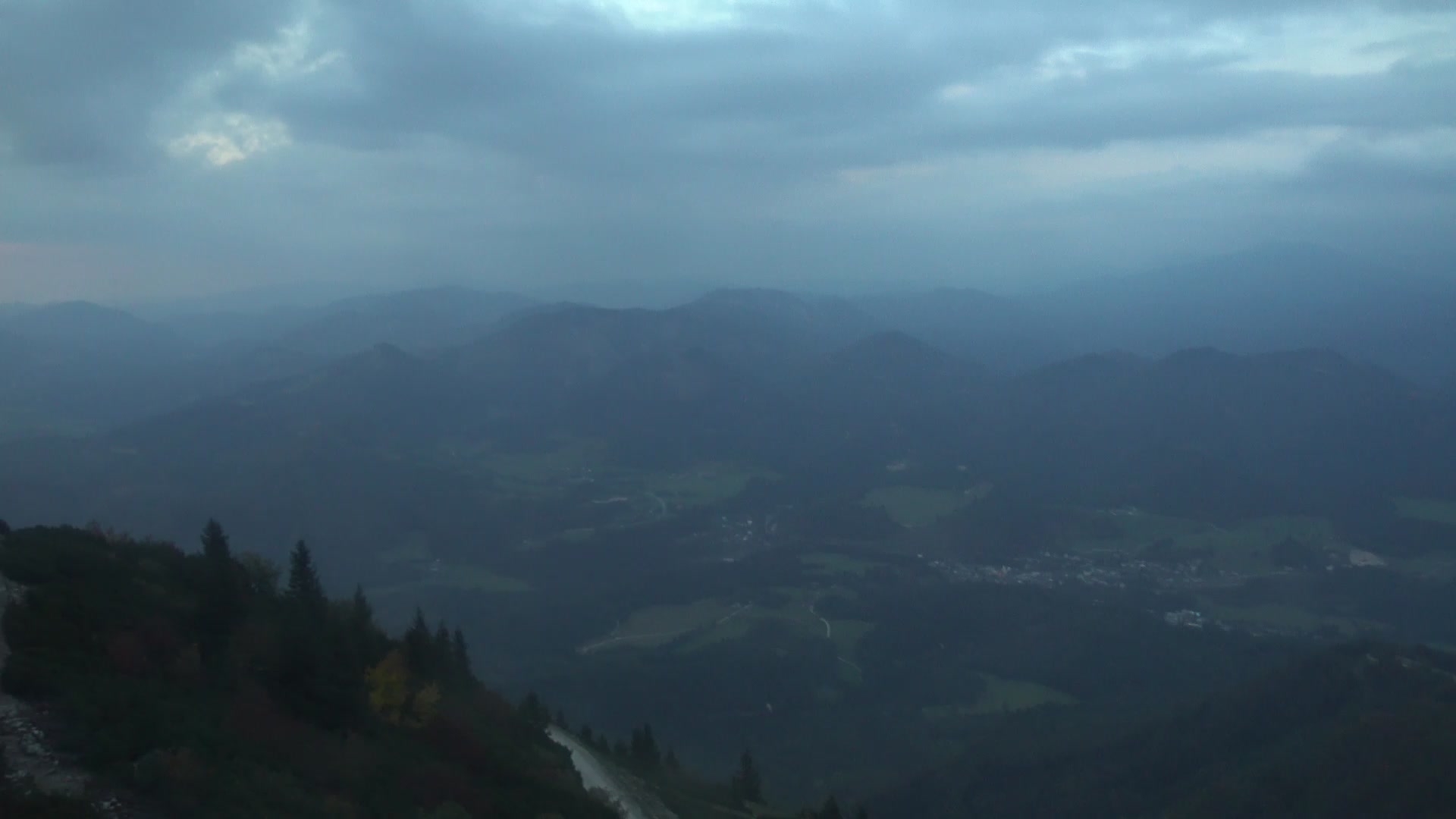 Mitterbach (Gemeindealpe) Gipfel snow cam captured at 5 October 2026 at 6:35 pm GMT+2