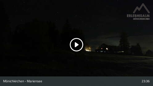 Mönichkirchen Mönichkirchner Schwaig snow cam captured at 12 September 2026 at 11:38 pm GMT+2