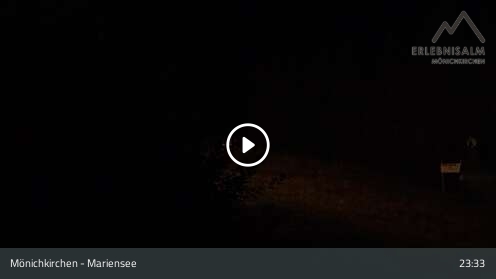 Mönichkirchen Panoramabahn Upper Station snow cam captured at 12 September 2026 at 11:38 pm GMT+2