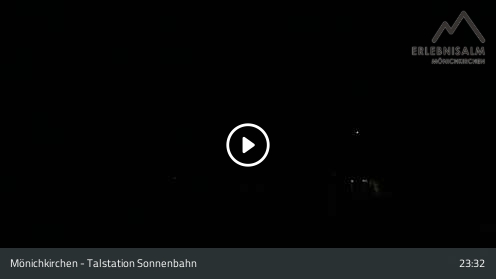 Mönichkirchen Base Station Sonnenbahn snow cam captured at 12 September 2026 at 11:38 pm GMT+2