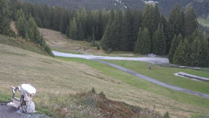 Mühlbach am Hochkönig (Hochkönig) Kabinenbahn Karbachalm snow cam captured at 14 September 2026 at 7:29 pm GMT+2