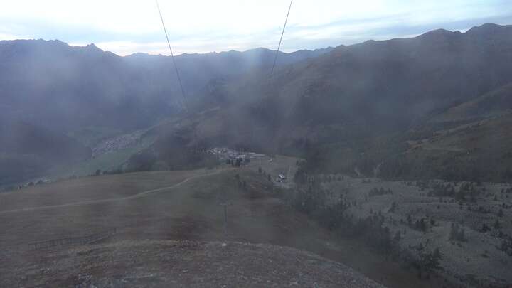 Nauders Upper Station Zirmbahn snow cam captured at 17 September 2026 at 10:07 pm GMT+2
