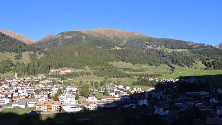 Nauders Mutzkopflift Base Station snow cam captured at 15 September 2026 at 6:09 pm GMT+2