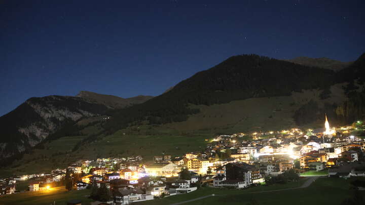 Nauders Mutzkopflift Base Station snow cam captured at 24 September 2026 at 11:59 pm GMT+2